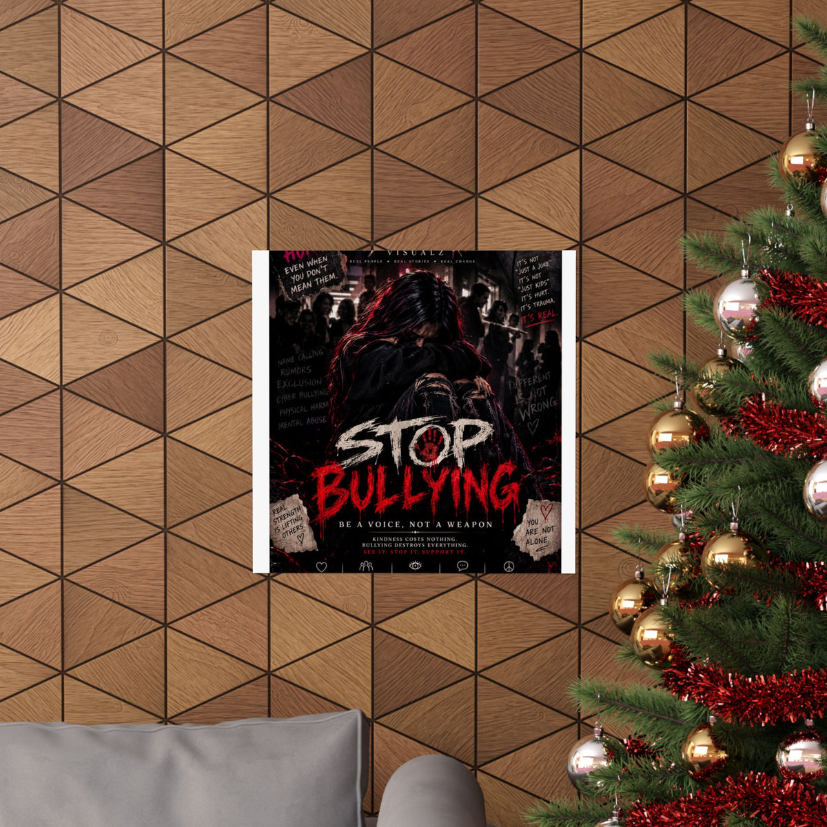 Lilith Visualz Anti Bullying Poster