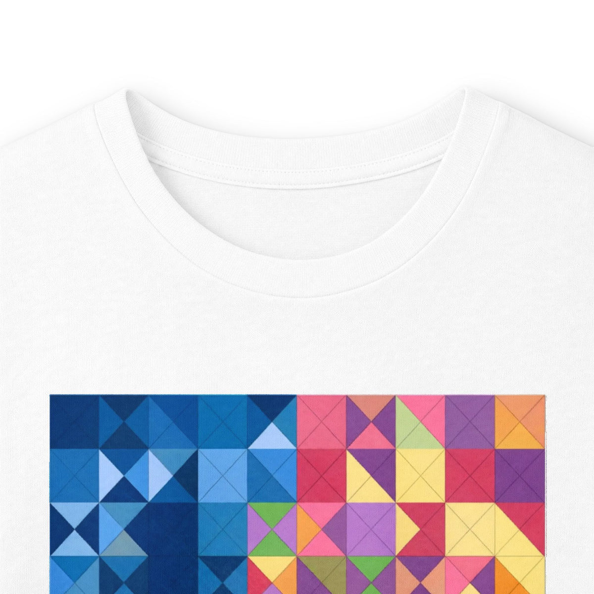 plate 456 long sleeve tee - White