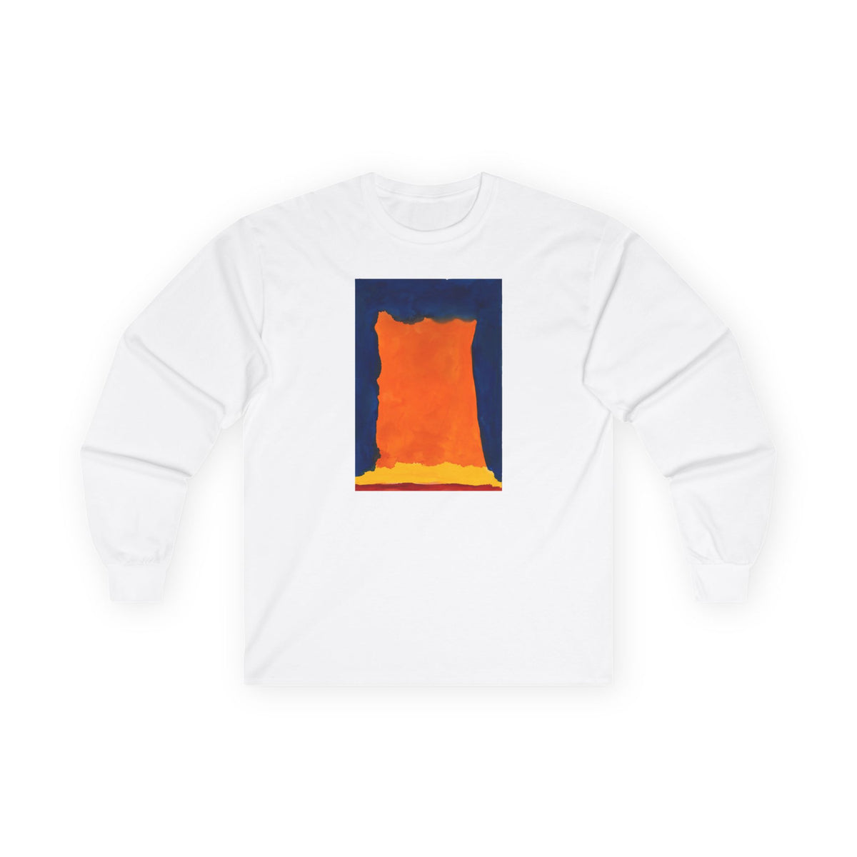 plate 273 long sleeve tee - White