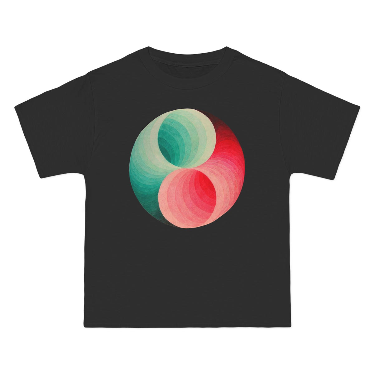 plate 415 beefy tee - Black