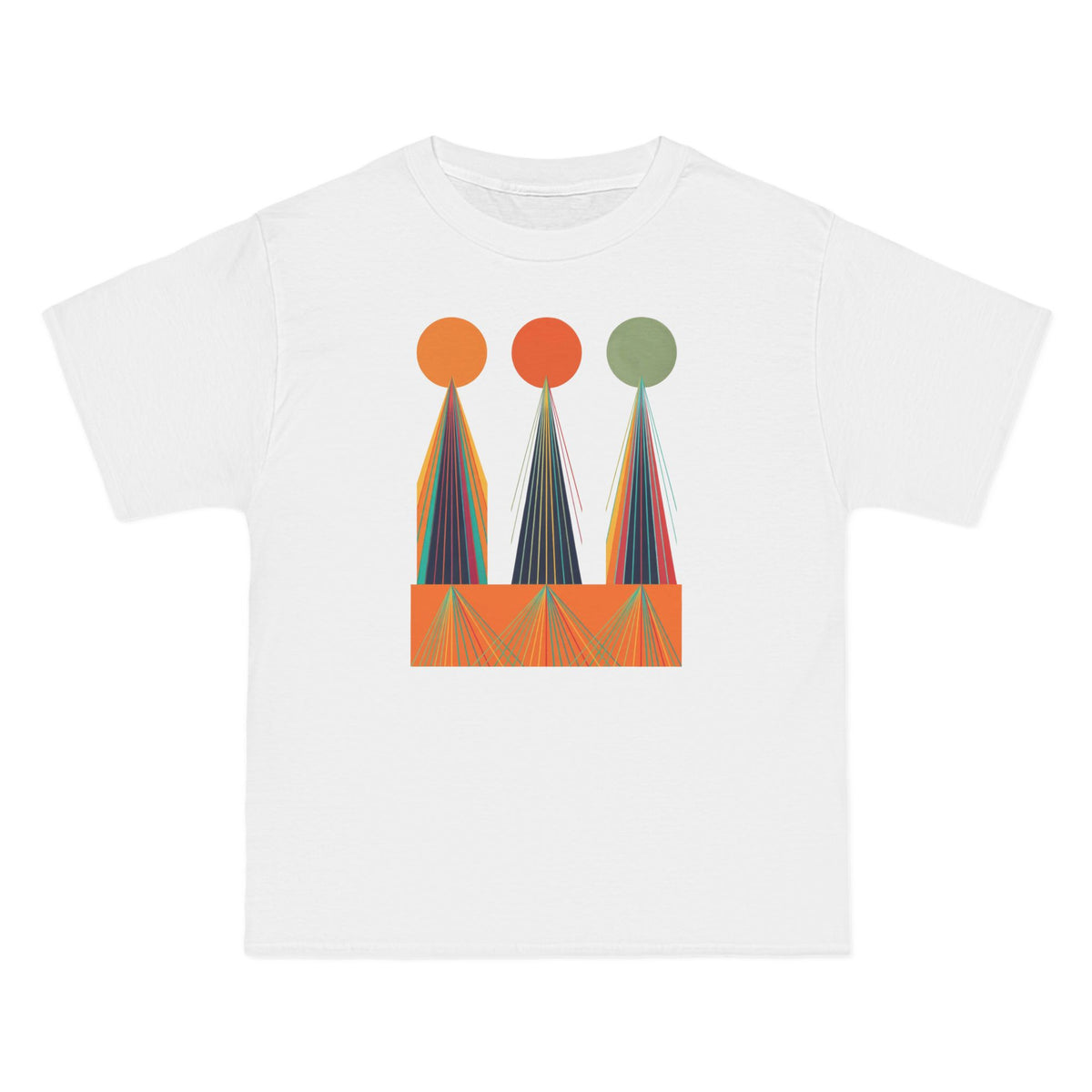 plate 179 beefy tee - White