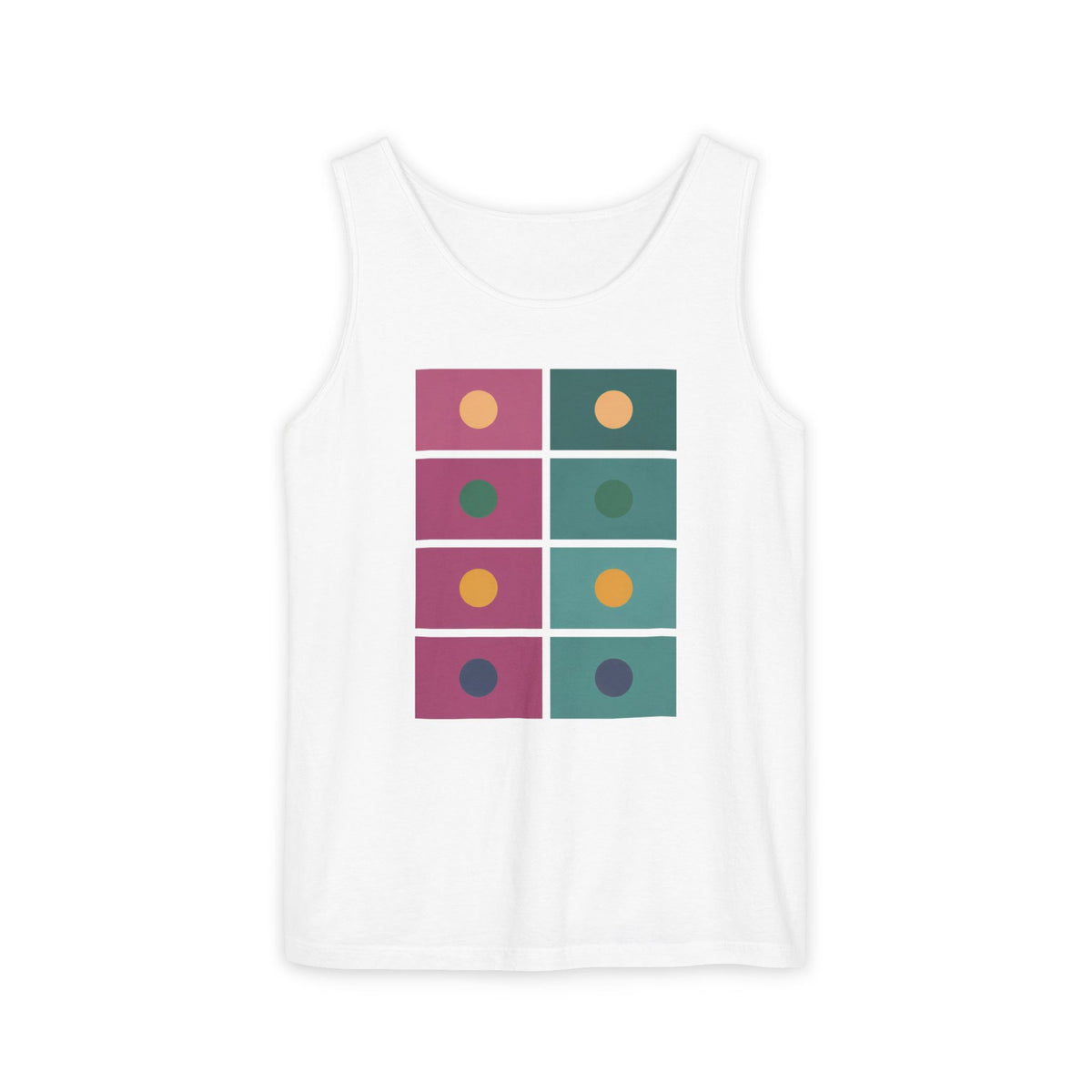plate 289 tank - White