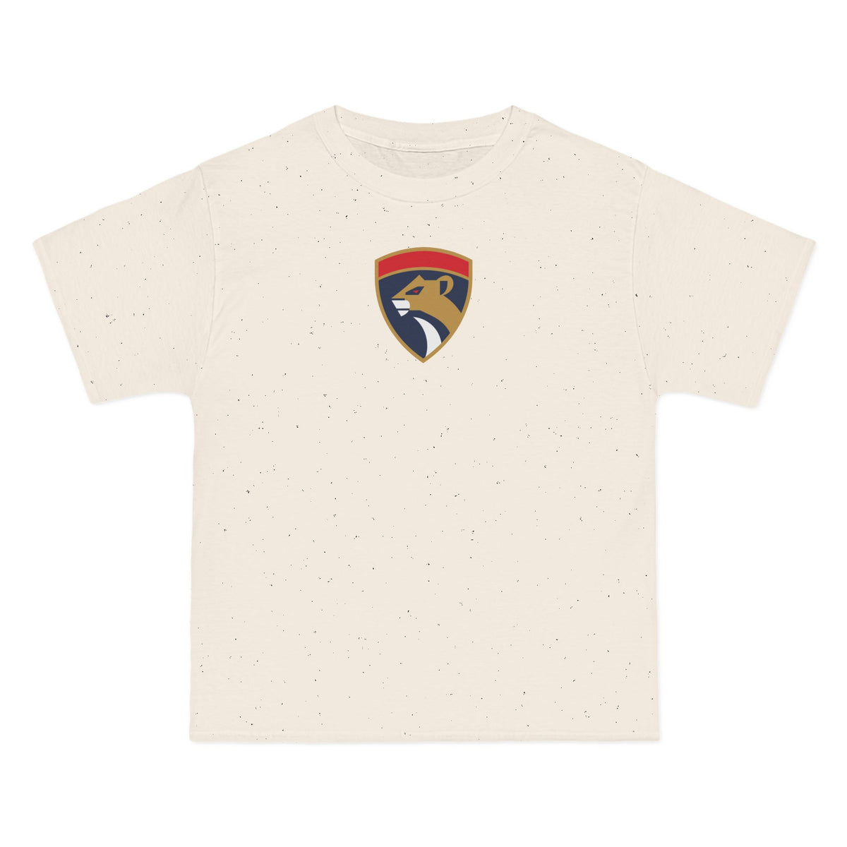 South Florida Hockey Heavyweight Tee — Natural, Old Gold, Navy & Red