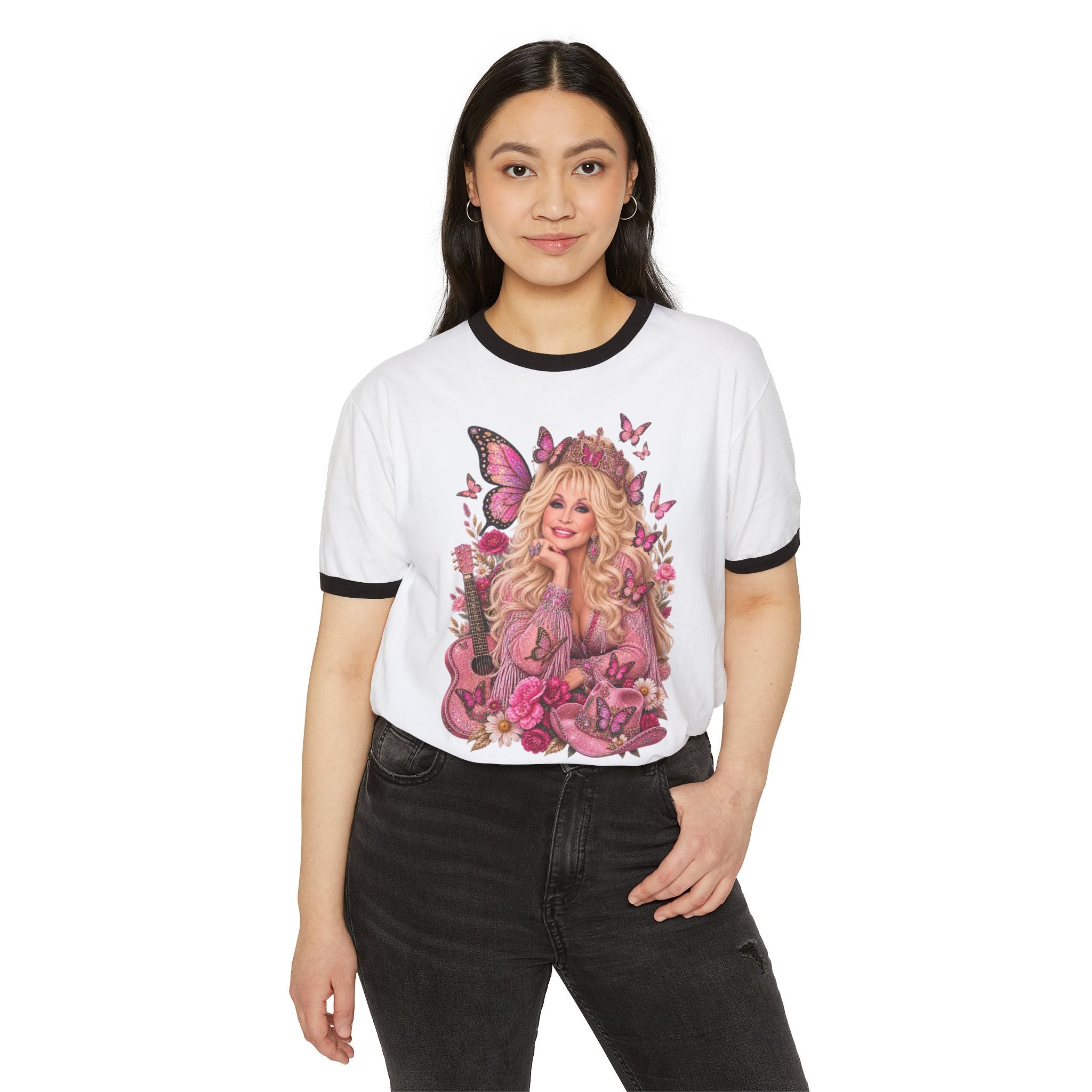 Unisex Cotton Ringer T-Shirt