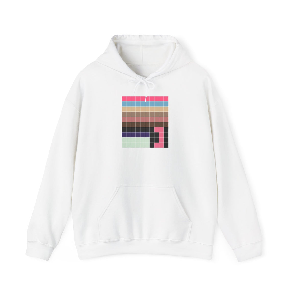plate 324 hoodie - White