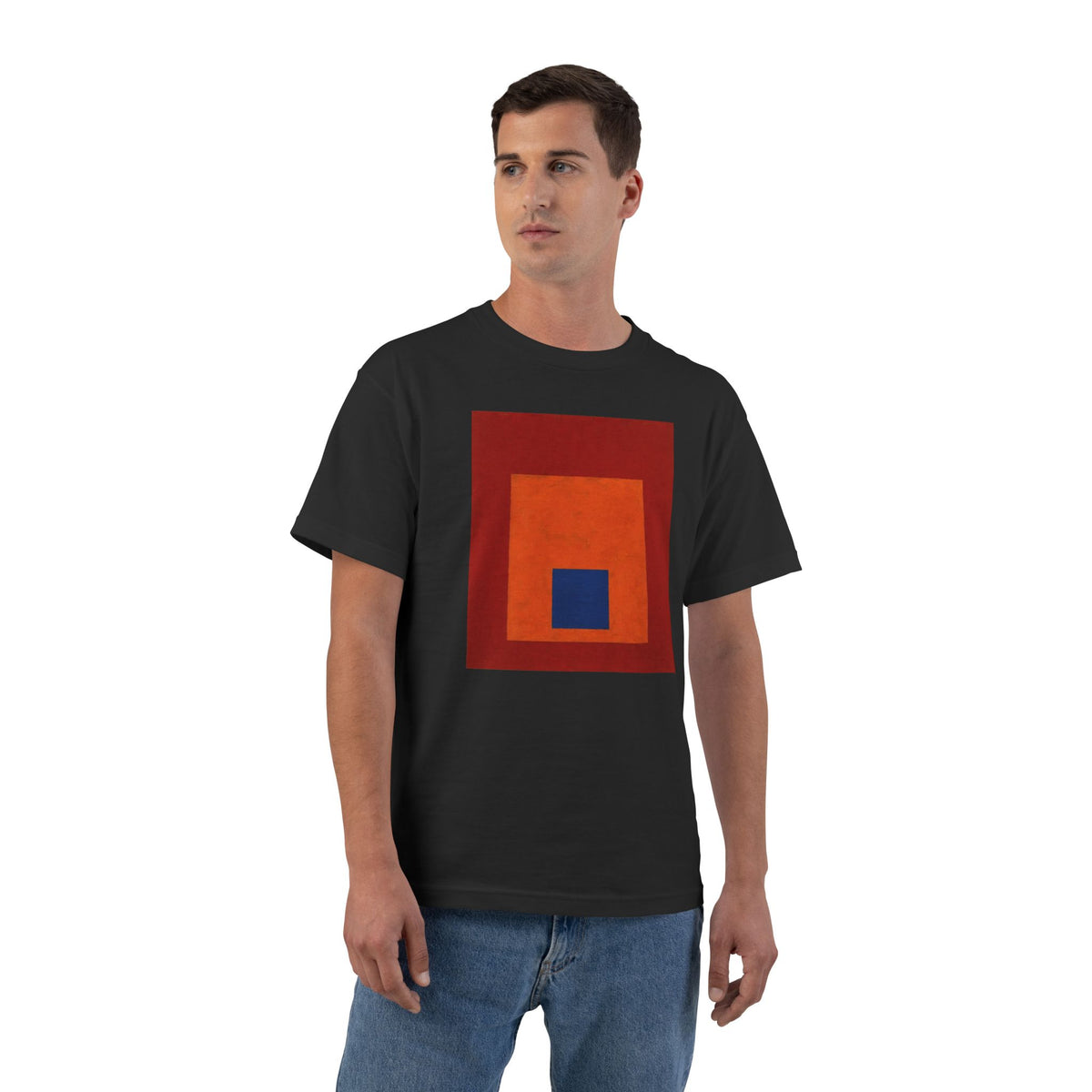 plate 011 beefy tee - Black
