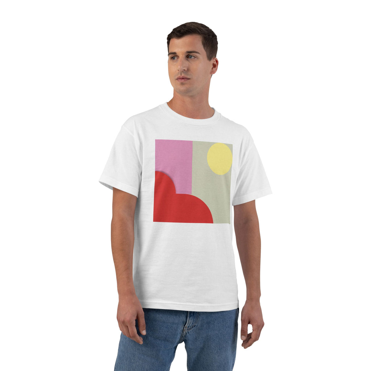 plate 434 beefy tee - White