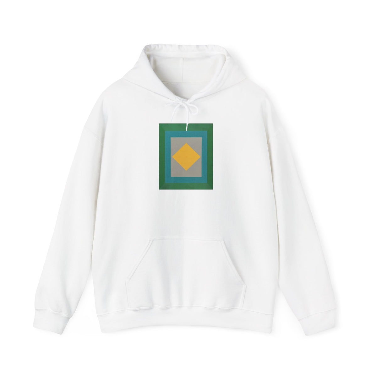 plate 015 hoodie - White