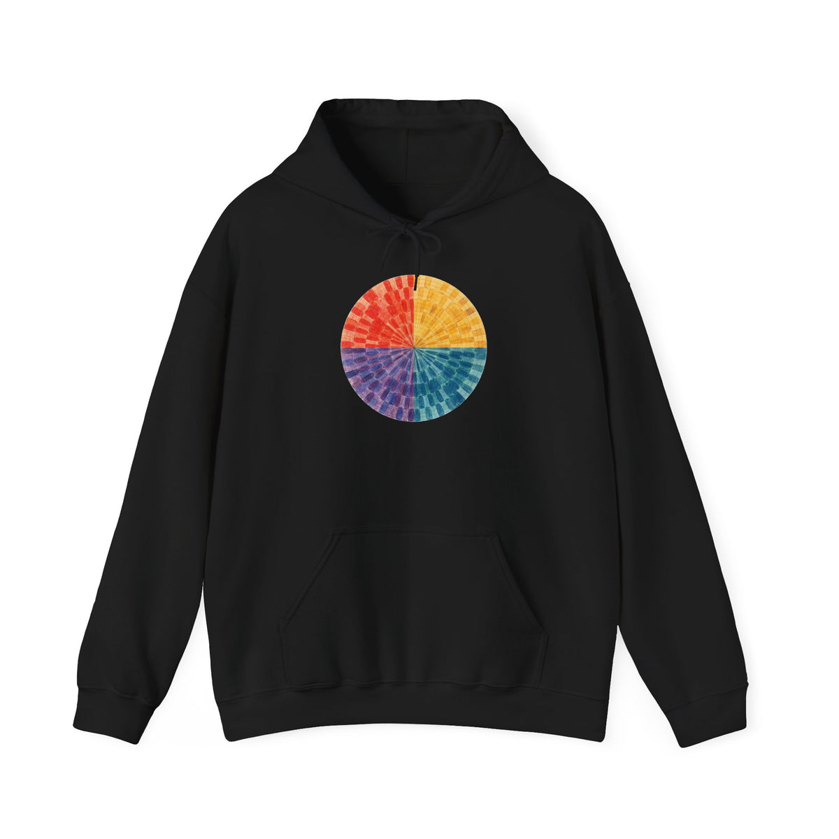 plate 296 hoodie - Black