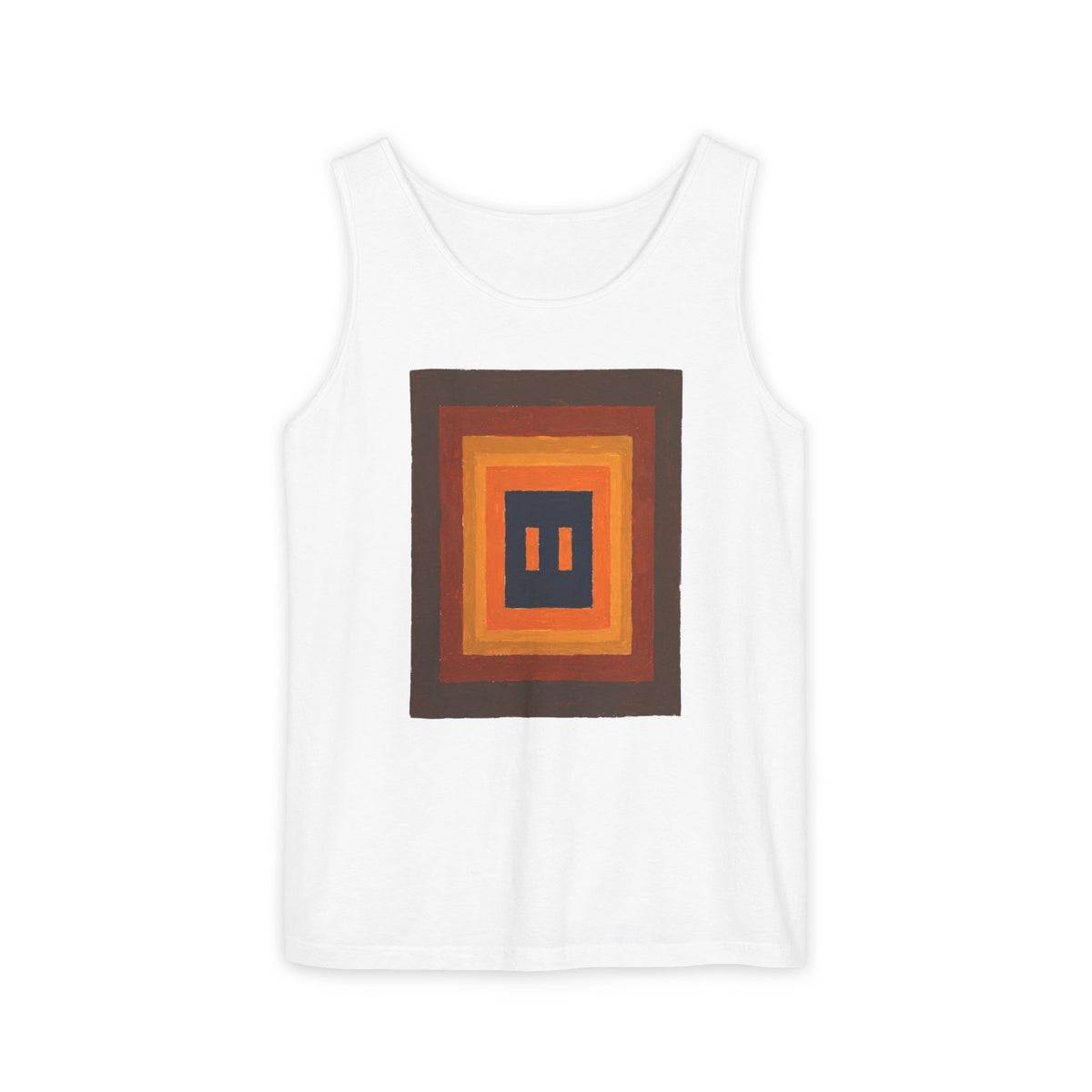plate 006 tank - White