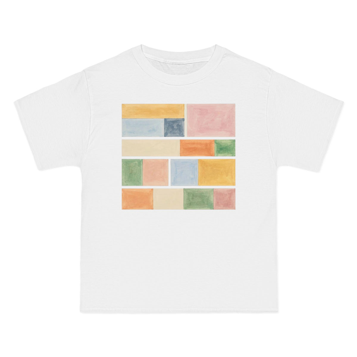plate 130 beefy tee - White