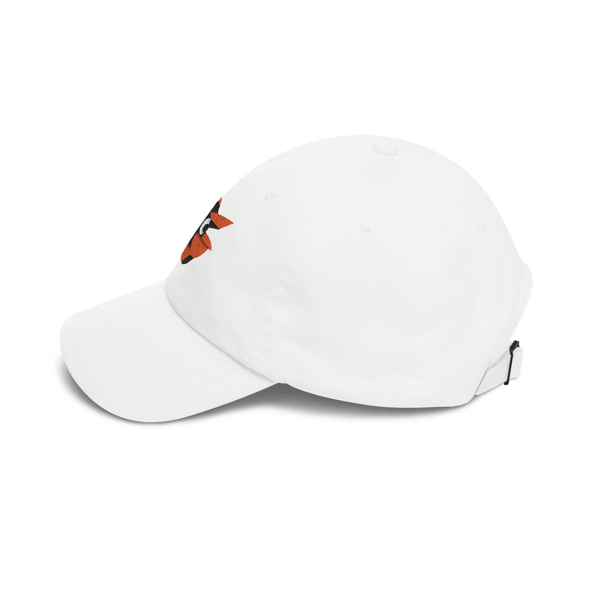 Baltimore Baseball Dad Cap — Embroidered, Orange, Black & White