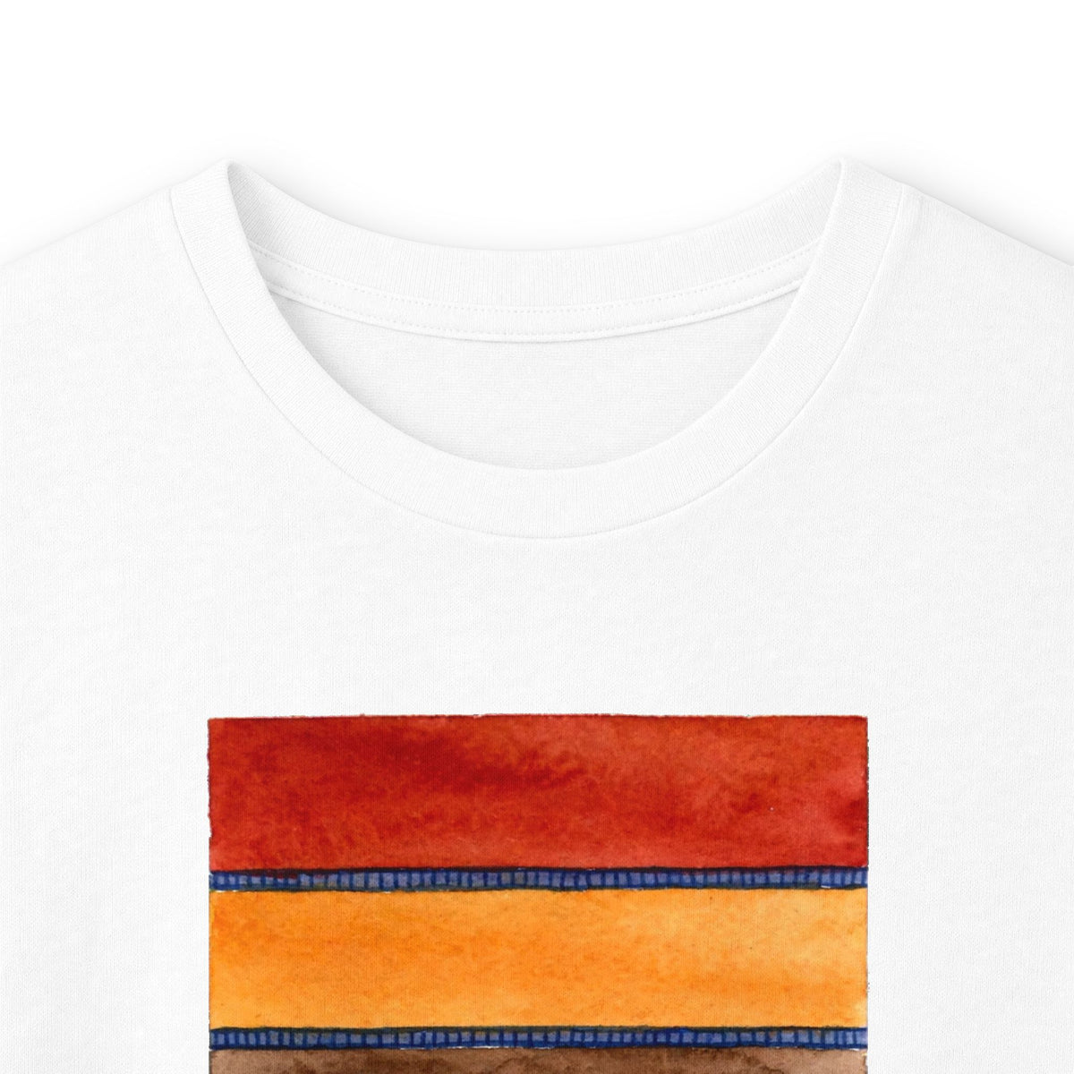 plate 133 long sleeve tee - White