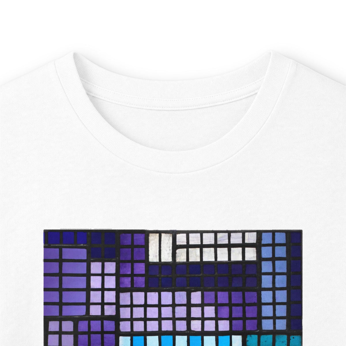 plate 002 long sleeve tee - White