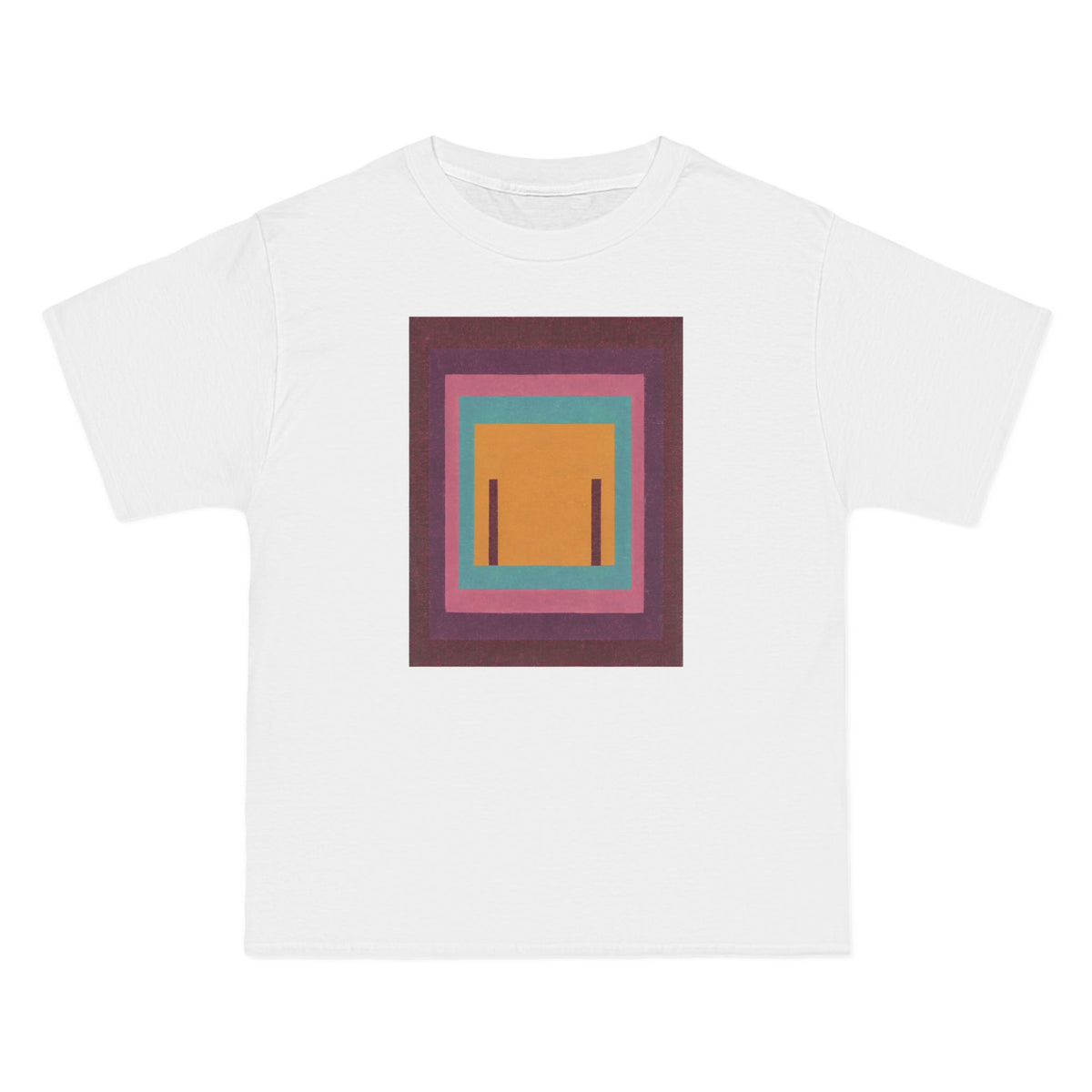plate 008 beefy tee - White