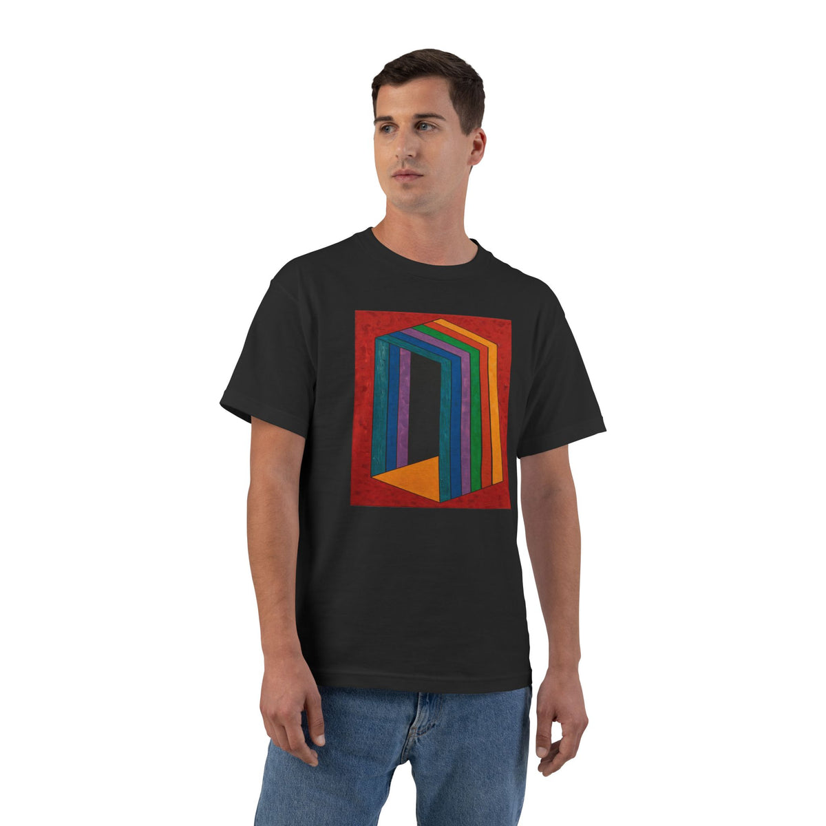 plate 333 beefy tee - Black