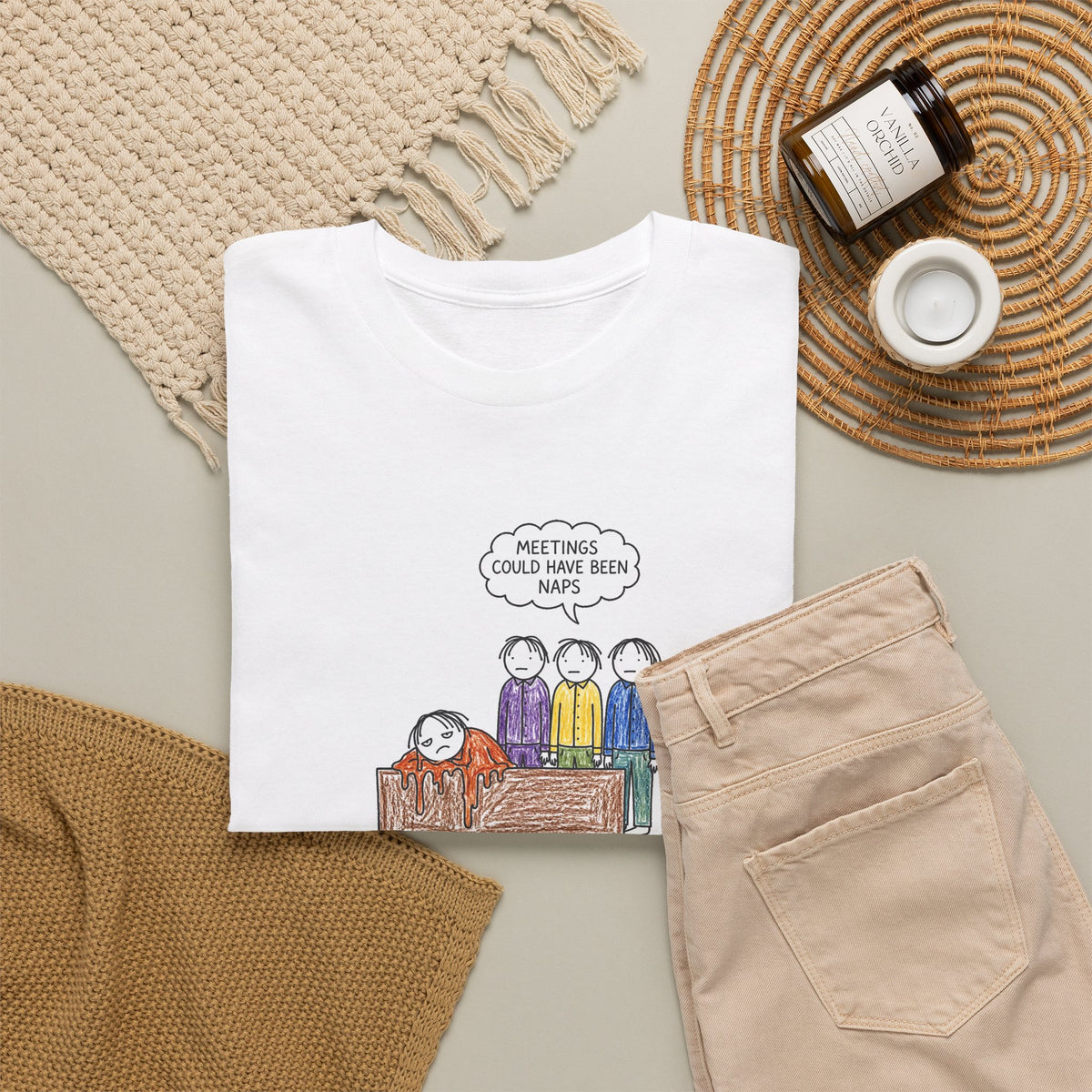 Nap Meeting tee
