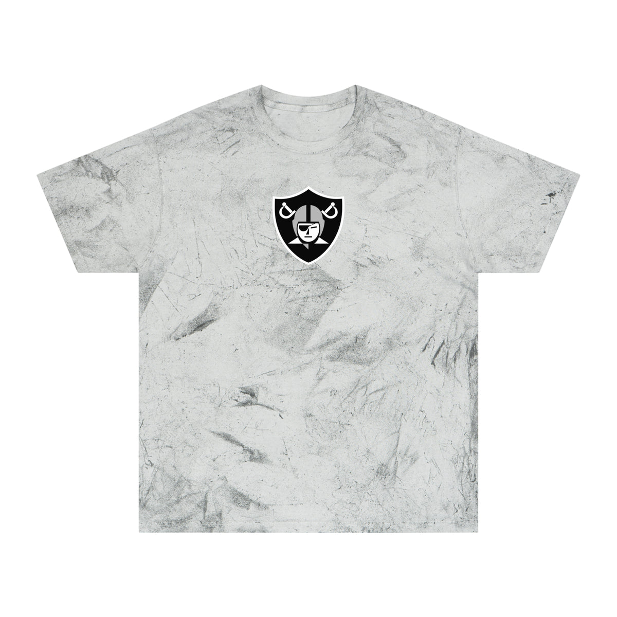 Las Vegas Football Tie-Dye Tee — Smoke, Black, White & Grey