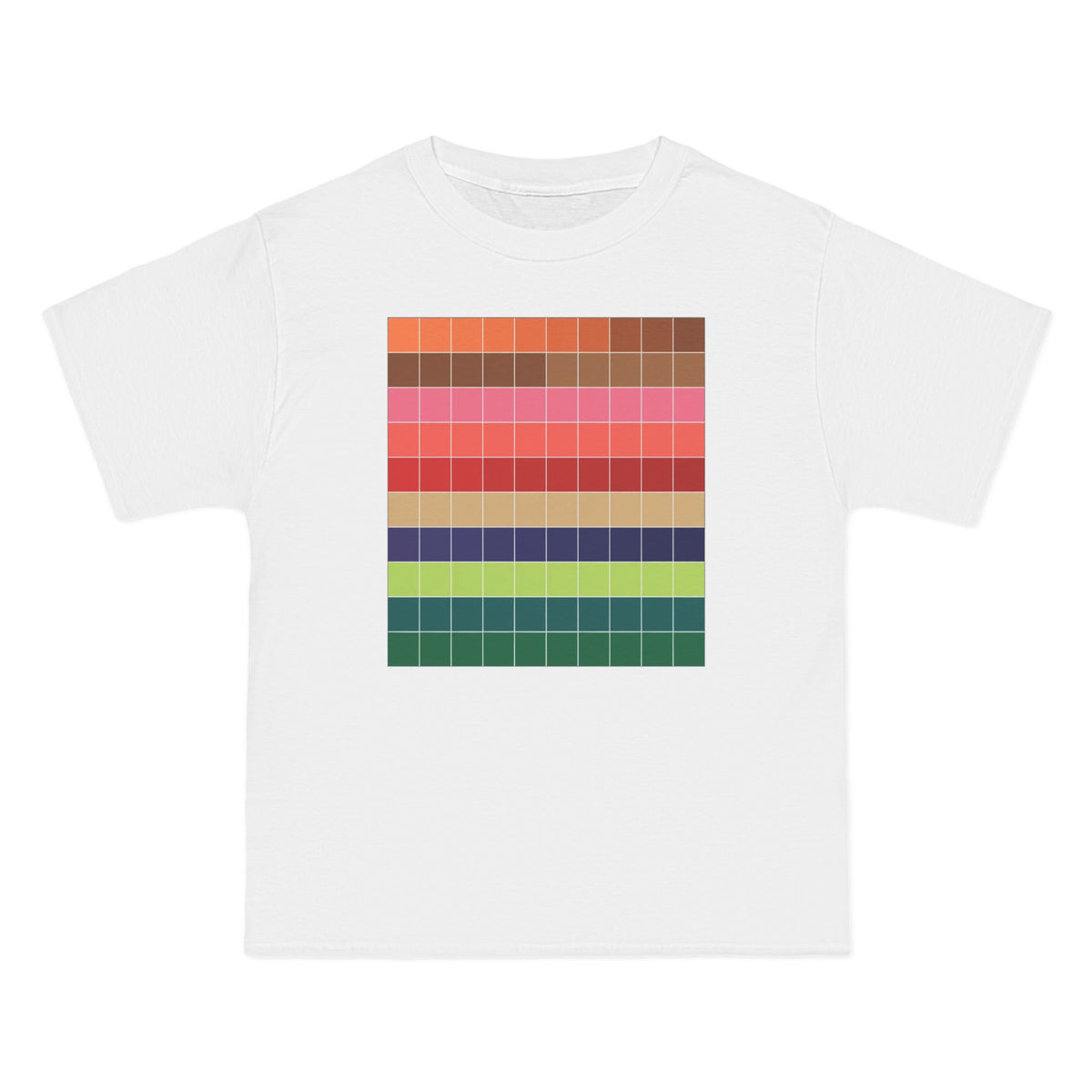 plate 275 beefy tee - White
