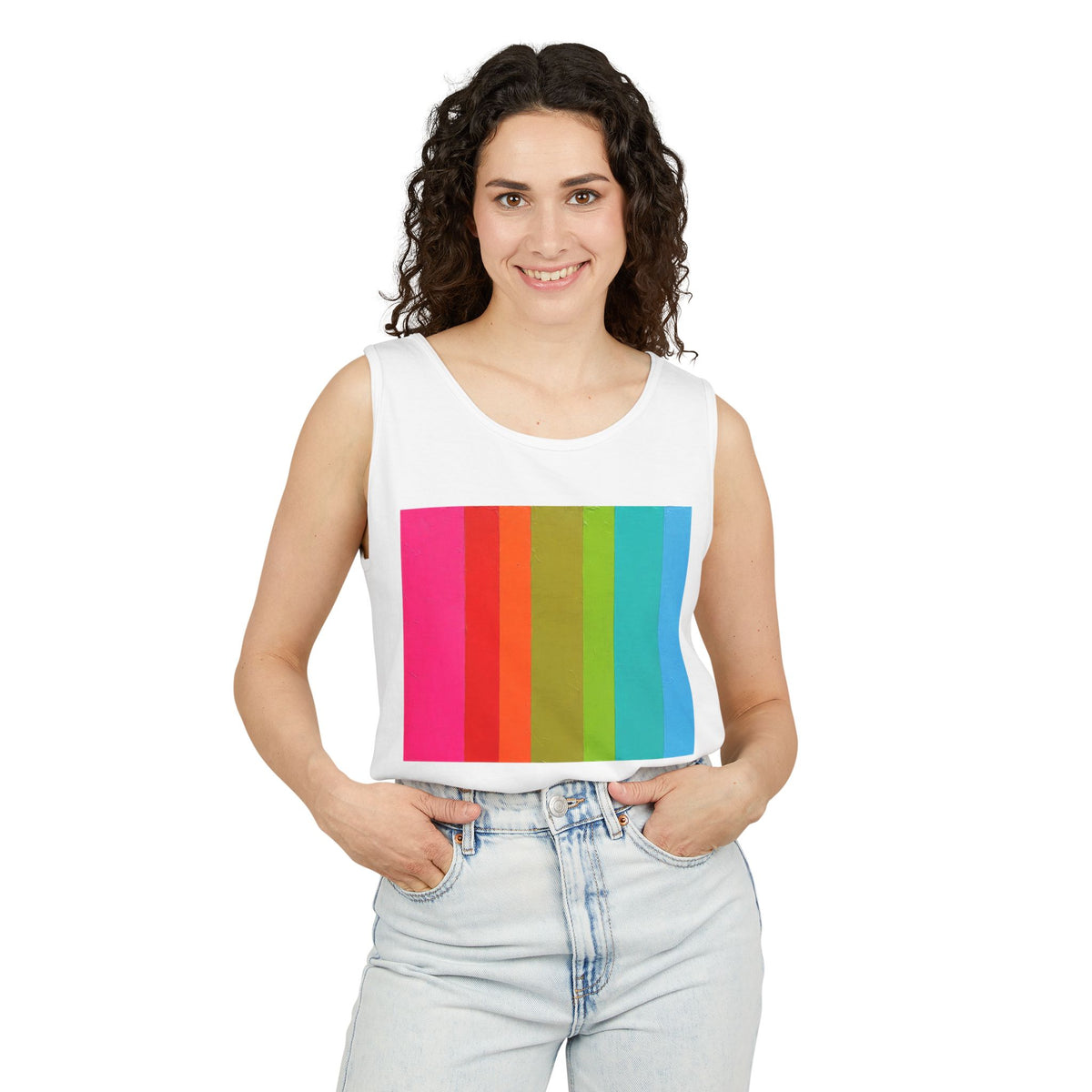 plate 254 tank - White