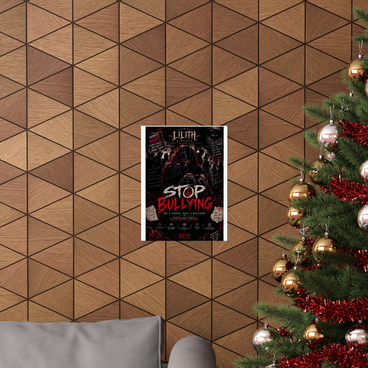 Lilith Visualz Anti Bullying Poster