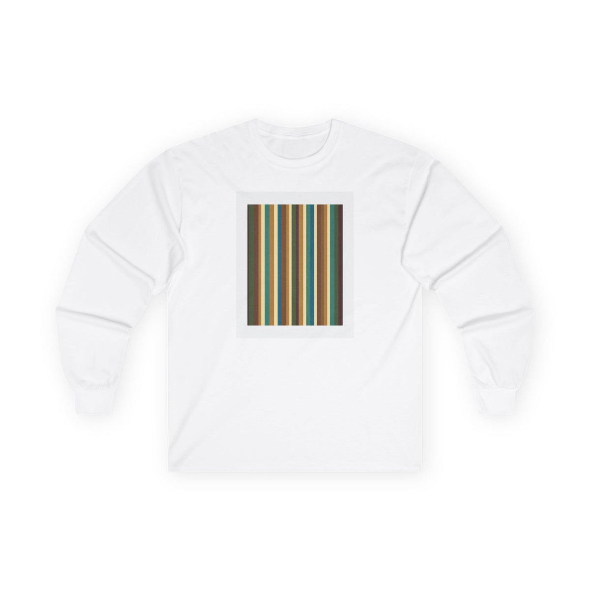 plate 422 long sleeve tee - White