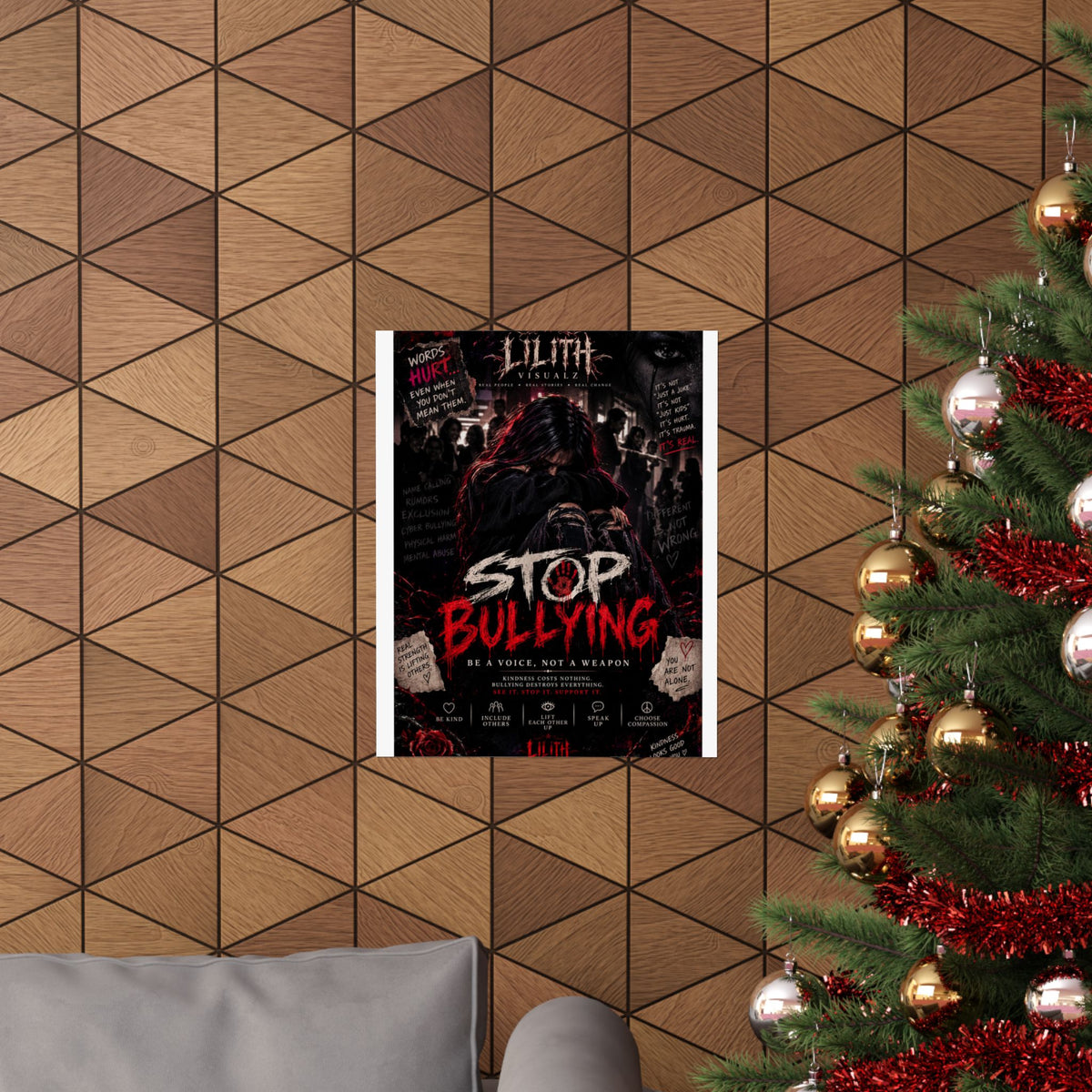 Lilith Visualz Anti Bullying Poster