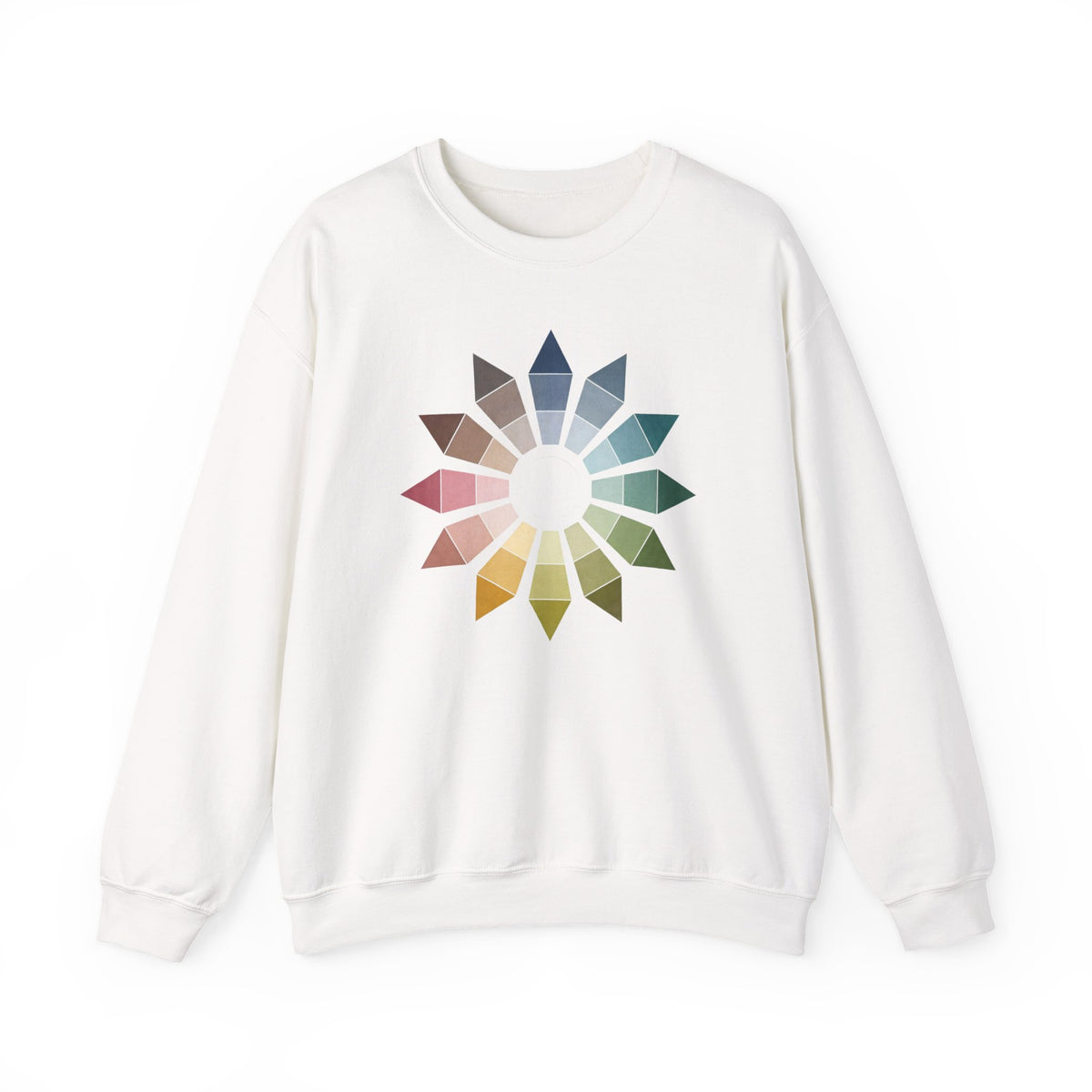 plate 084 crewneck - White