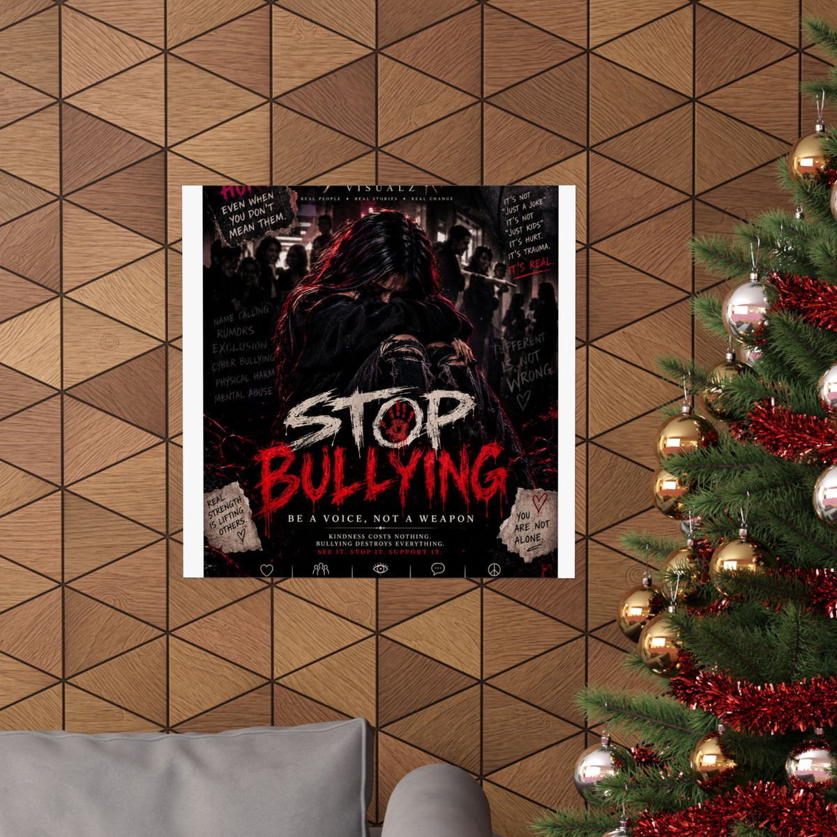 Lilith Visualz Anti Bullying Poster