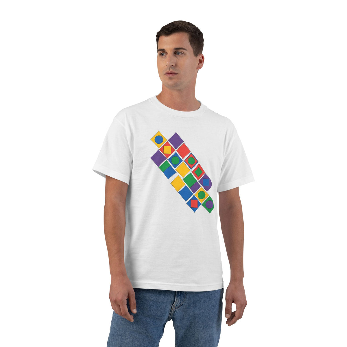 plate 316 beefy tee - White