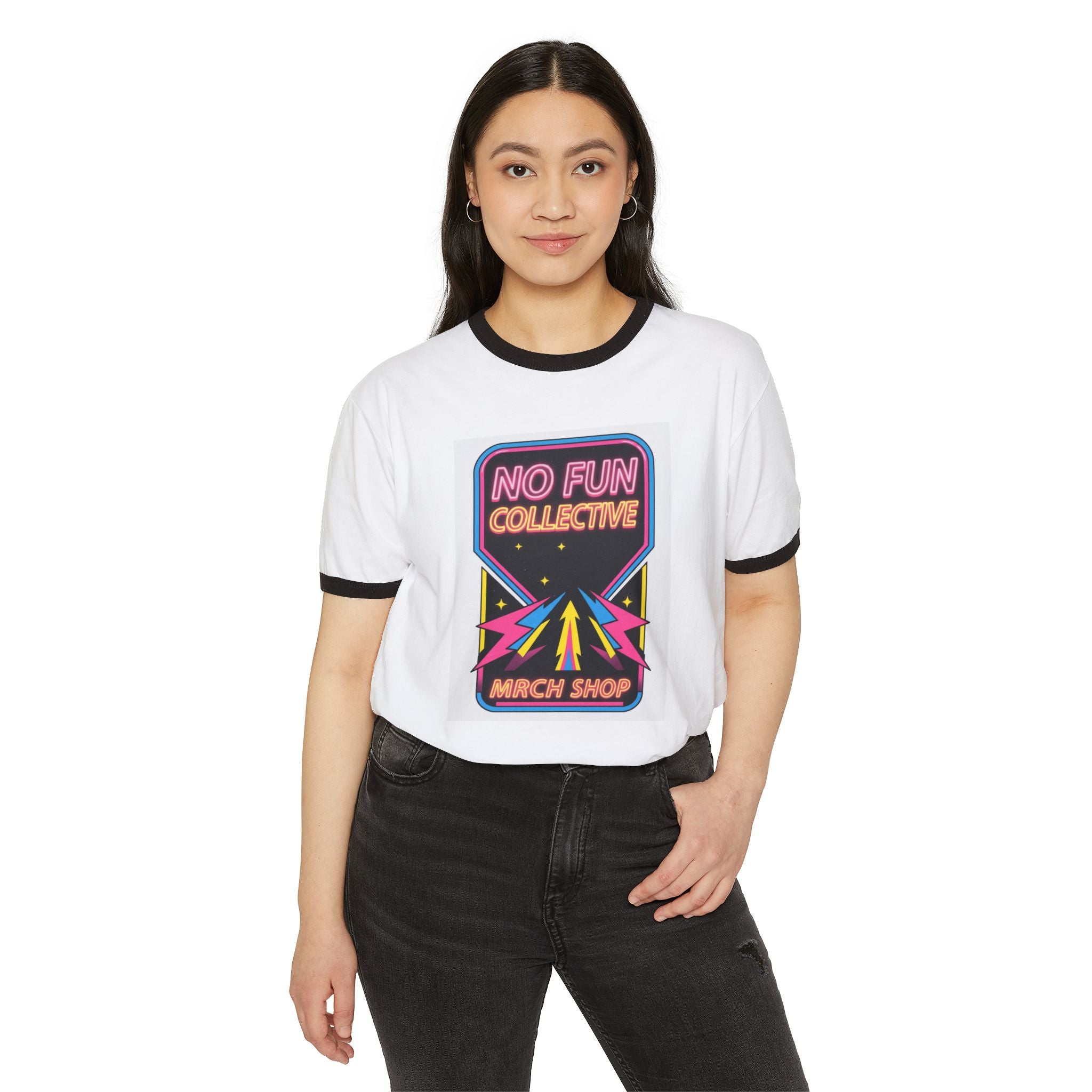 Unisex Cotton Ringer T-Shirt