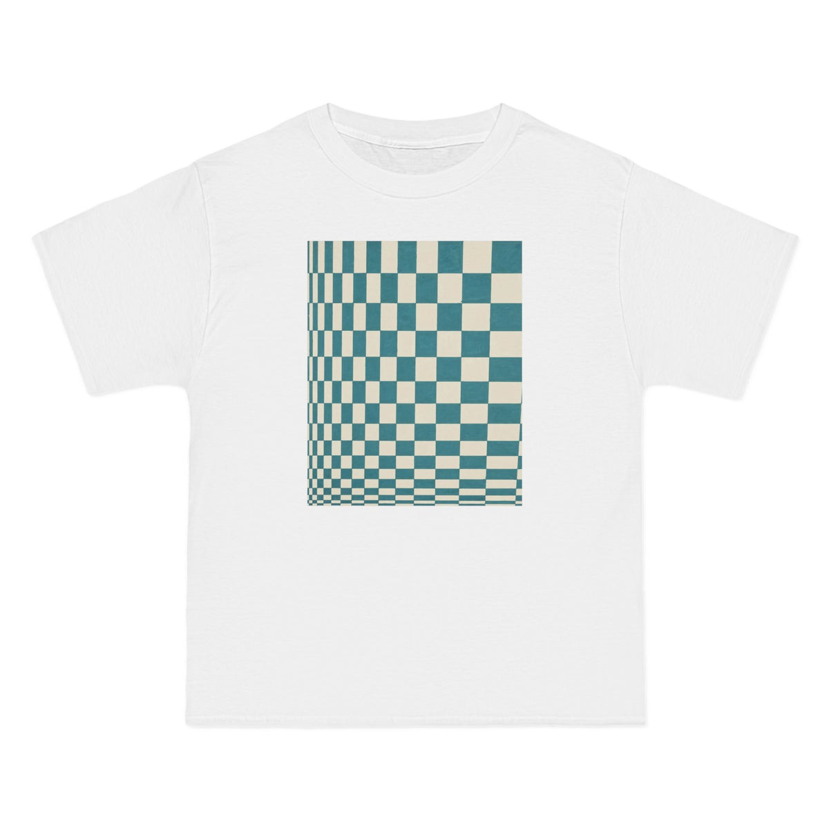 plate 374 beefy tee - White
