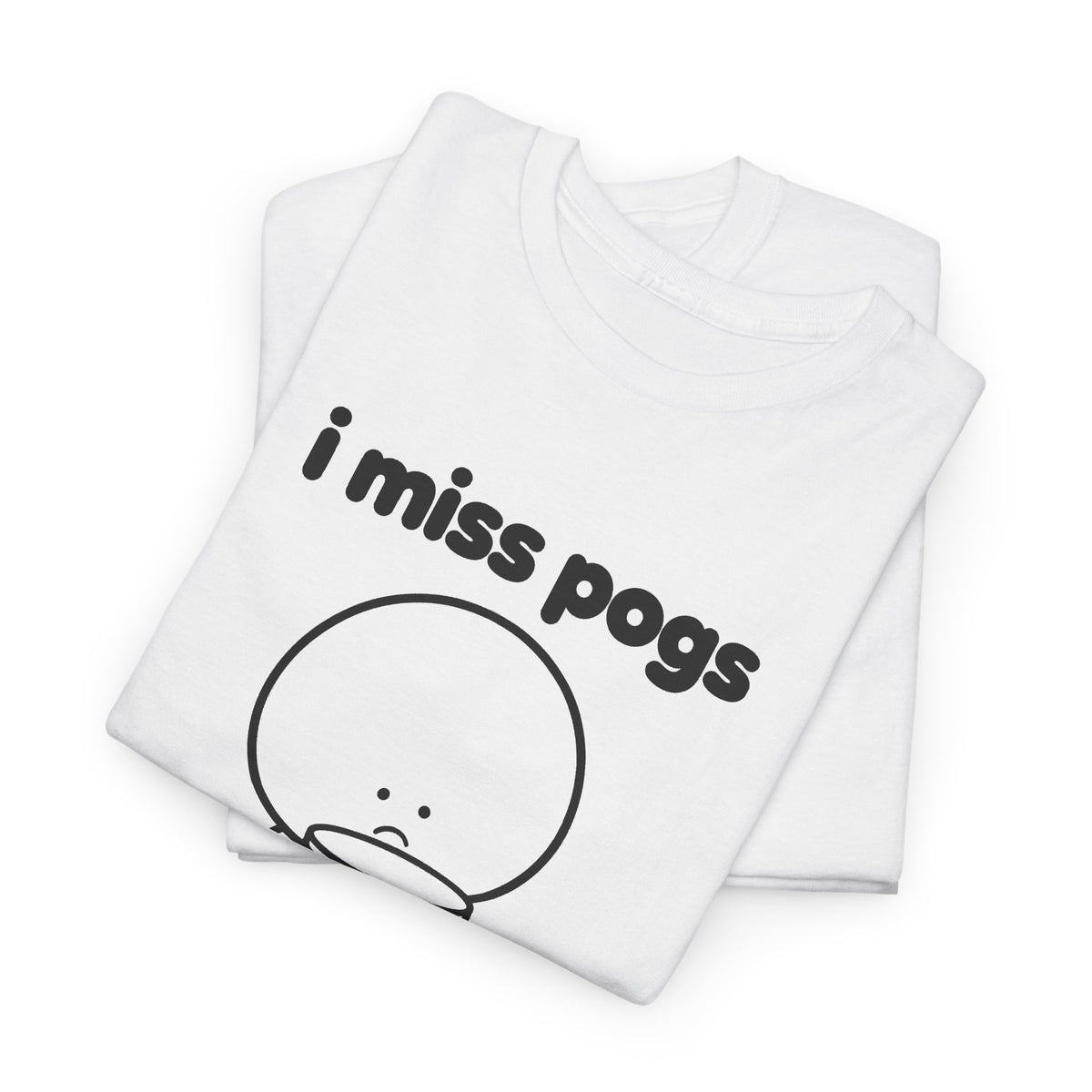 i miss pogs tee - White