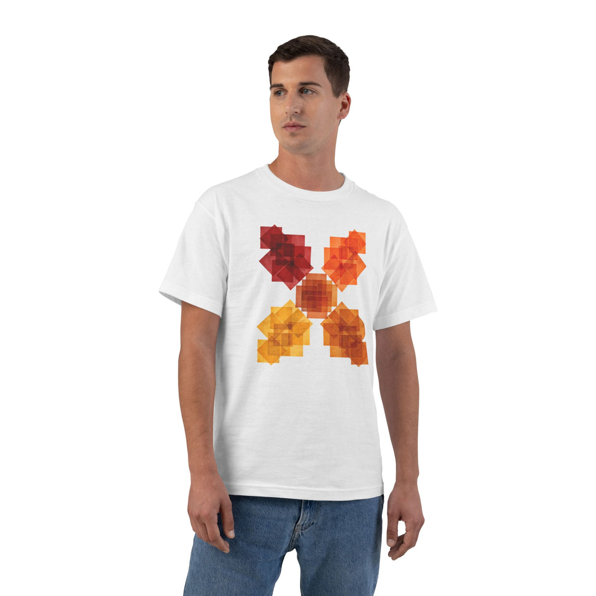 plate 244 beefy tee - White