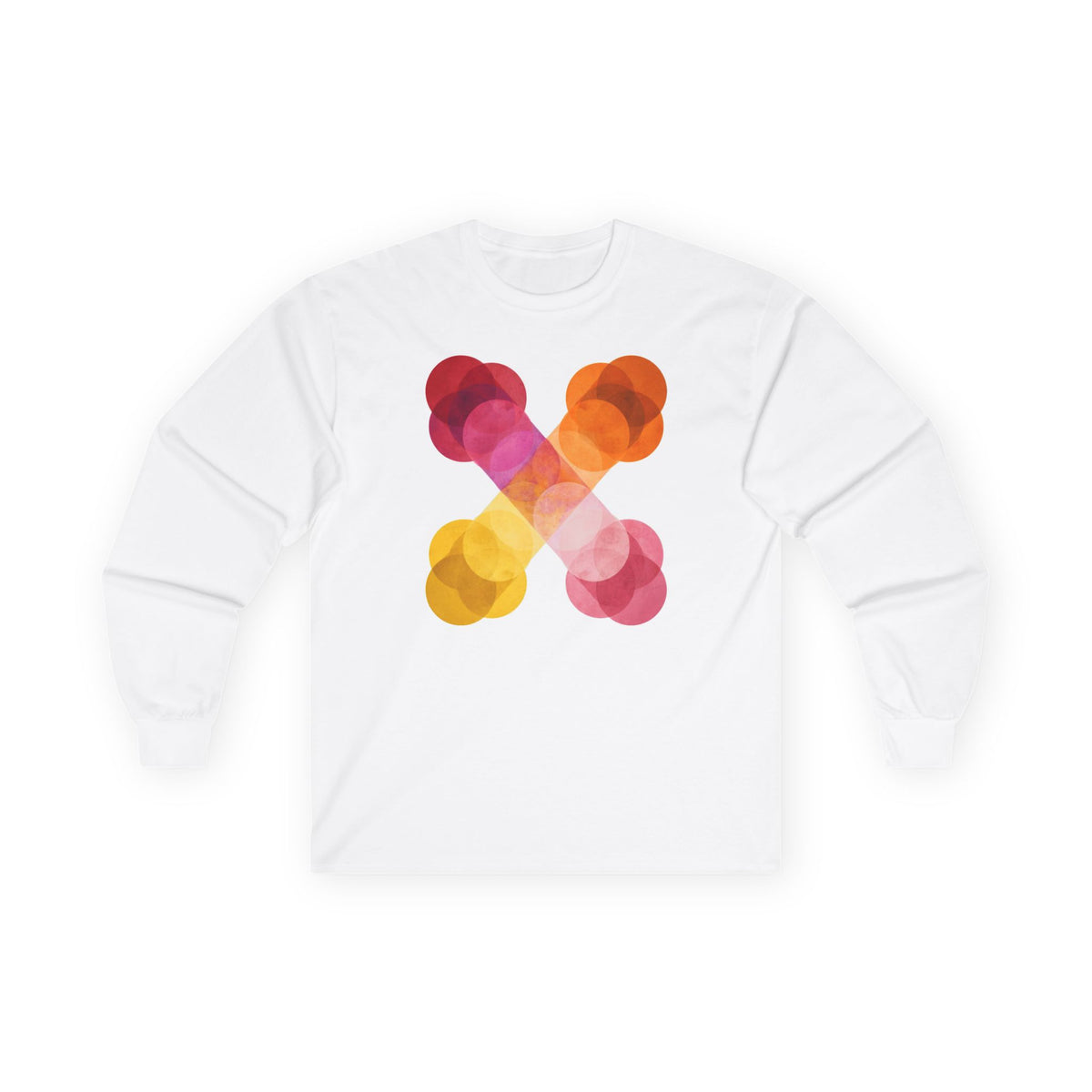 plate 209 long sleeve tee - White