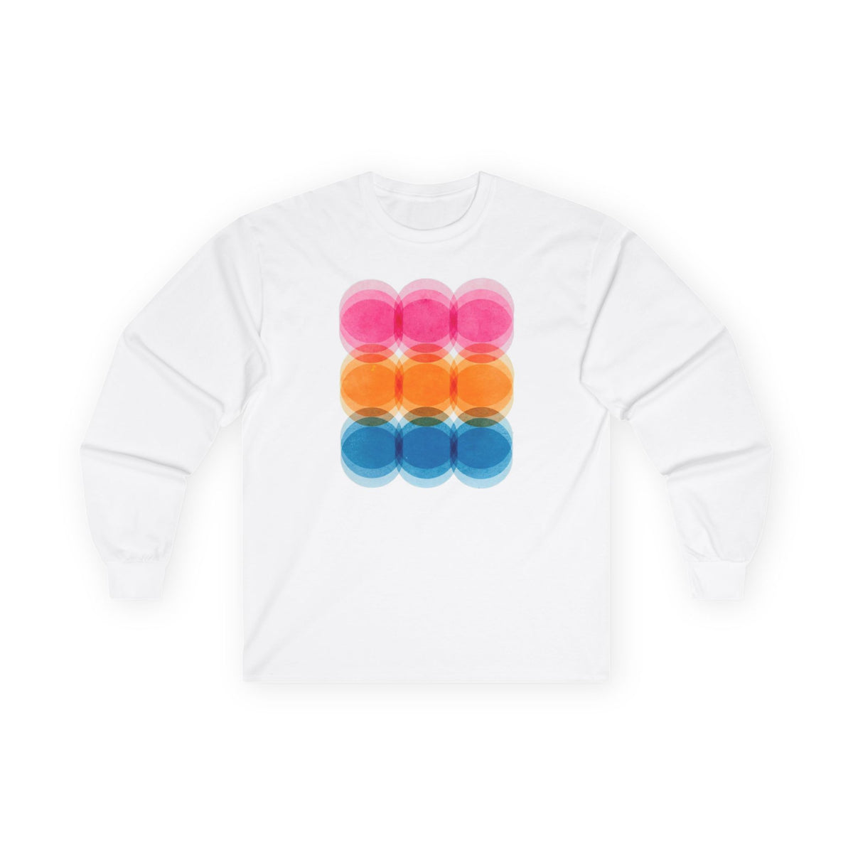 plate 369 long sleeve tee - White