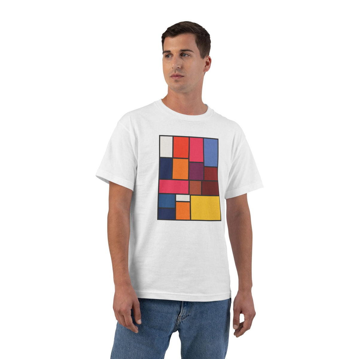 plate 124 beefy tee - White
