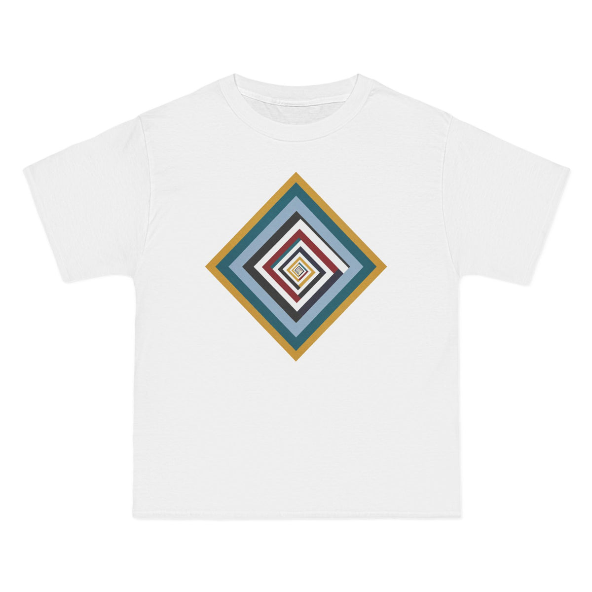 plate 451 beefy tee - White