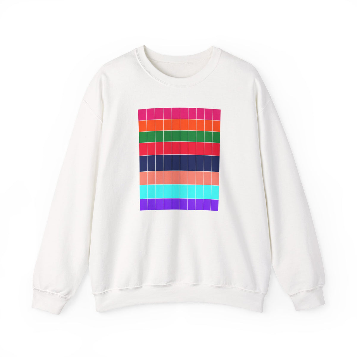 plate 276 crewneck - White