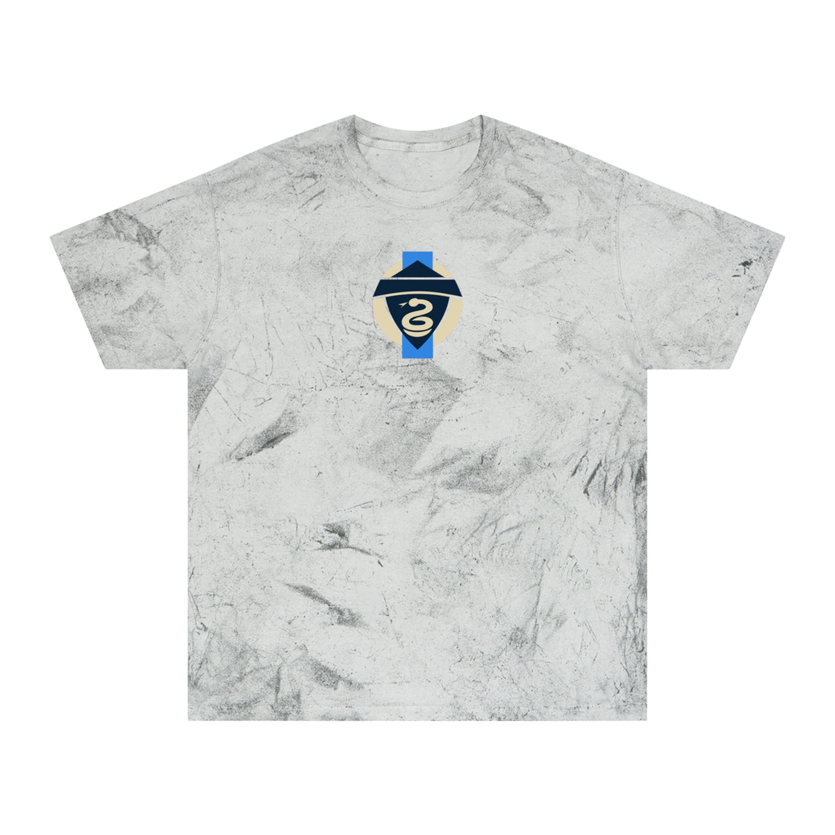 Philadelphia Soccer Tie-Dye Tee — Smoke, Navy, Cream & Aqua