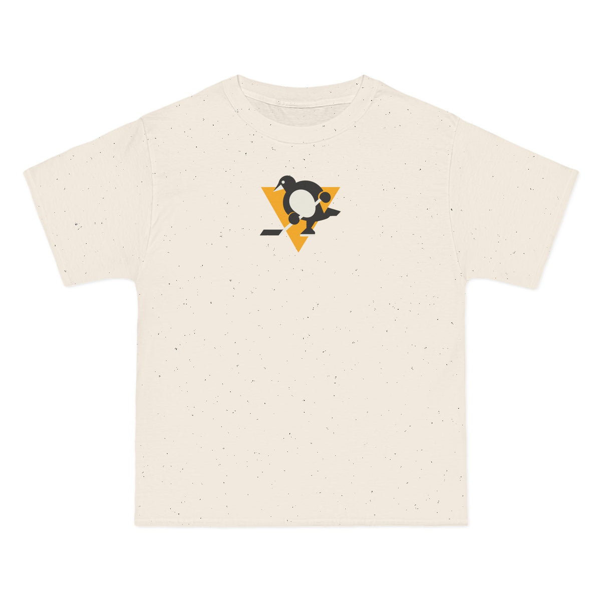 Pittsburgh Hockey Heavyweight Tee — Natural, Black, Gold & Off-White