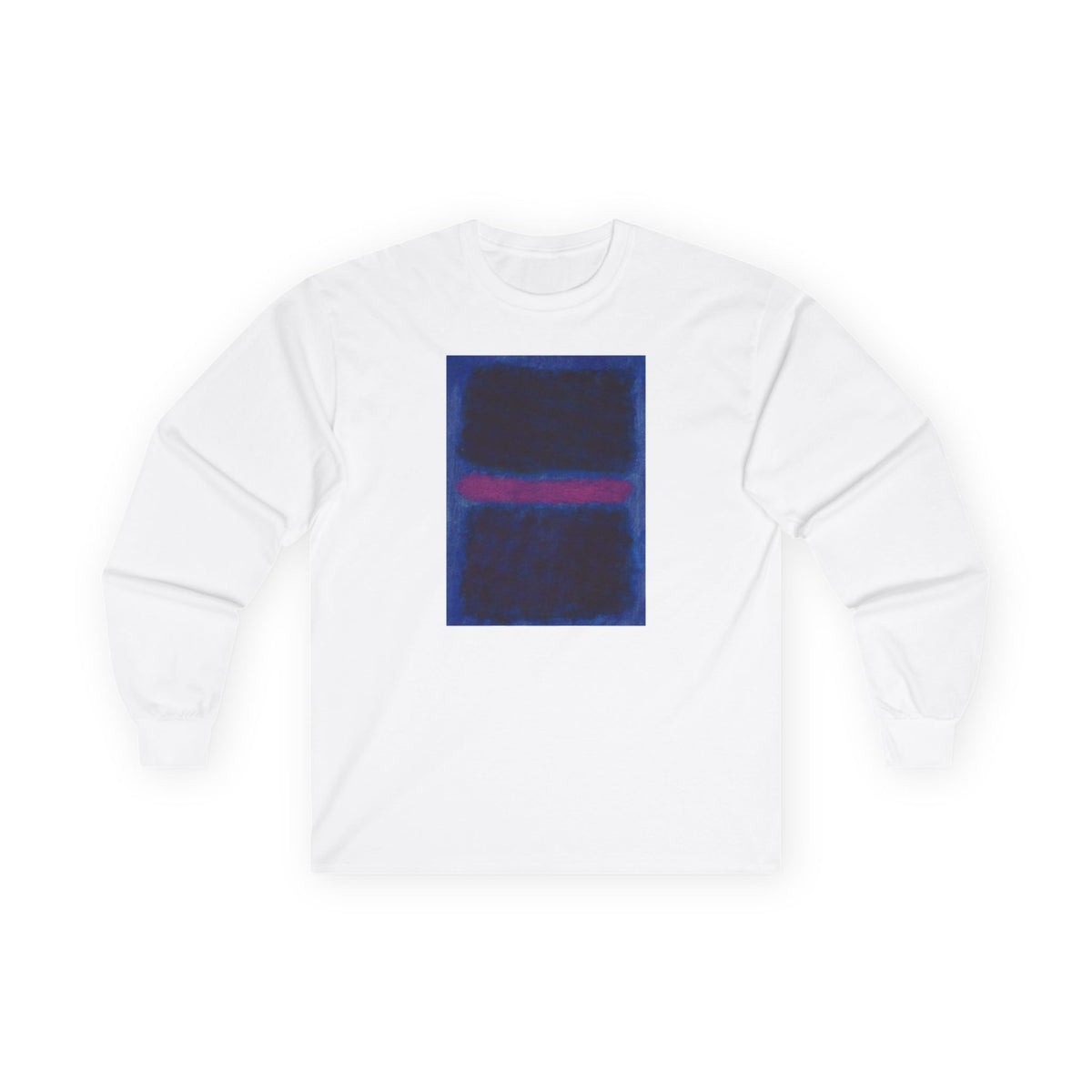 plate 358 long sleeve tee - White