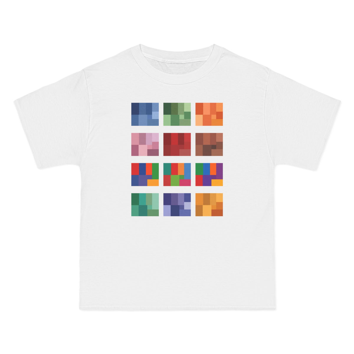 plate 386 beefy tee - White