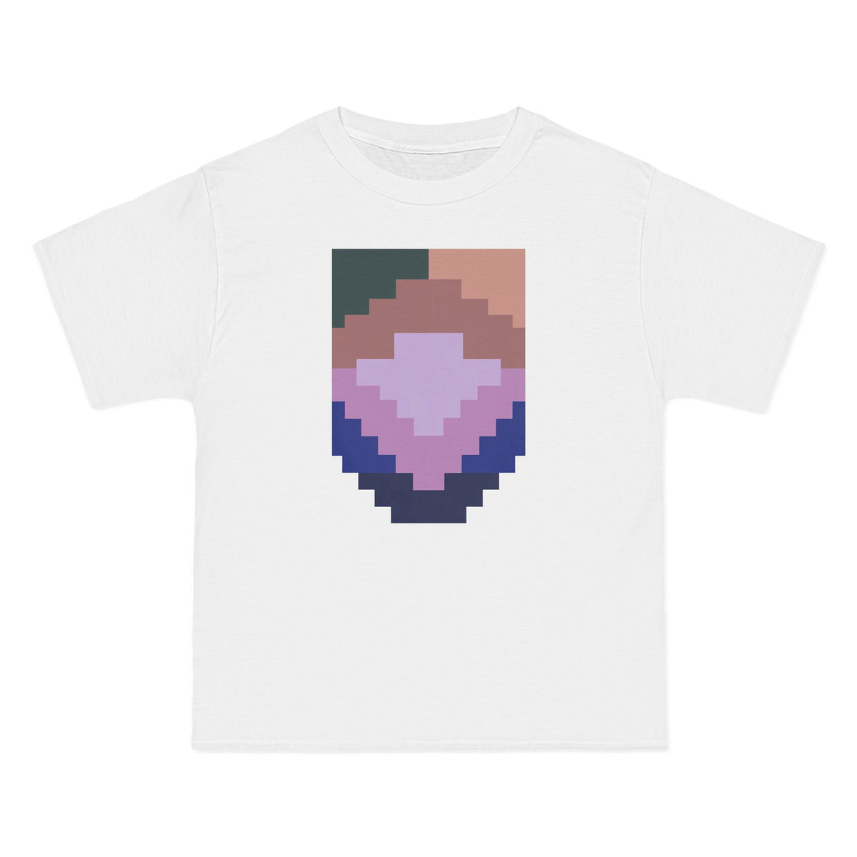 plate 291 beefy tee - White