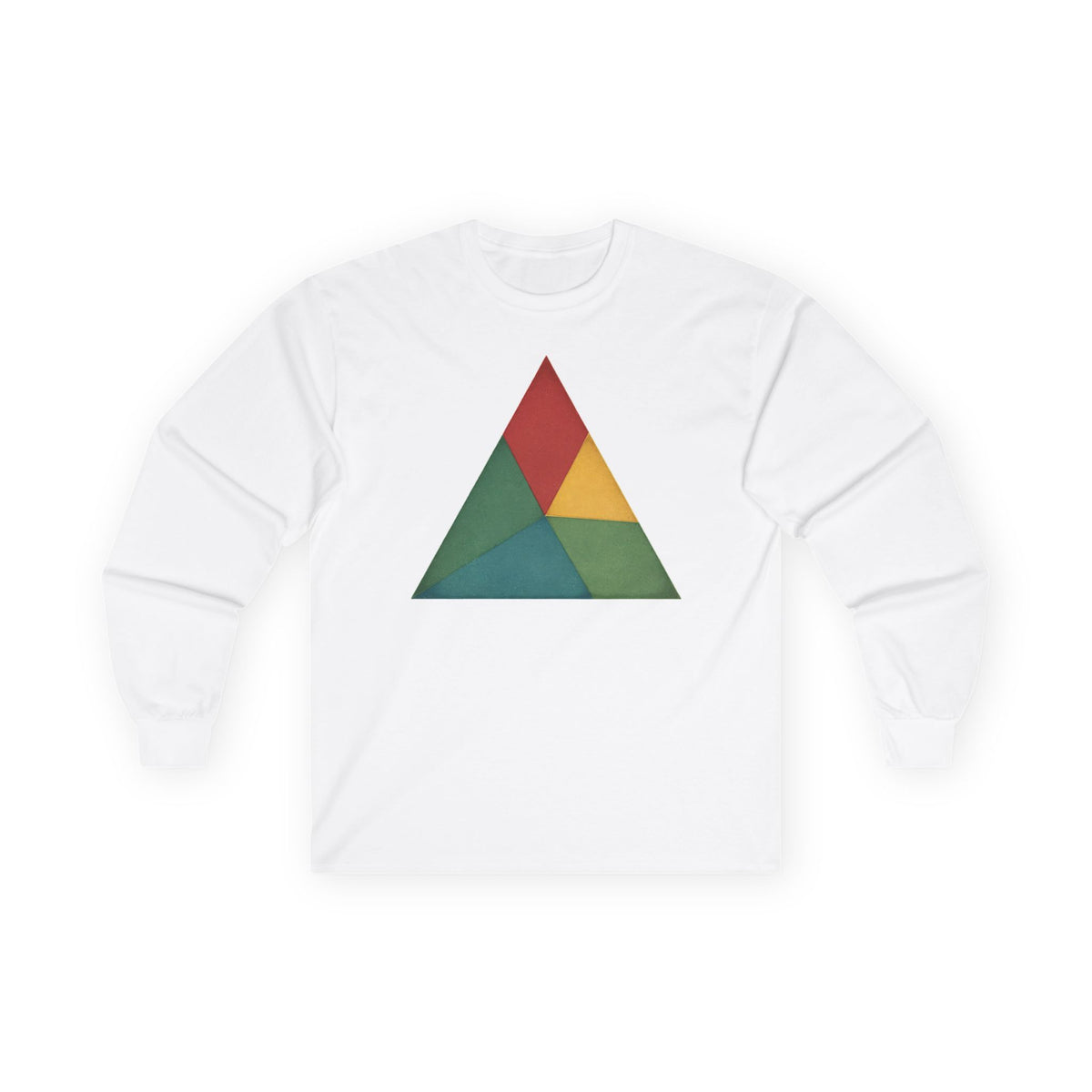 plate 326 long sleeve tee - White