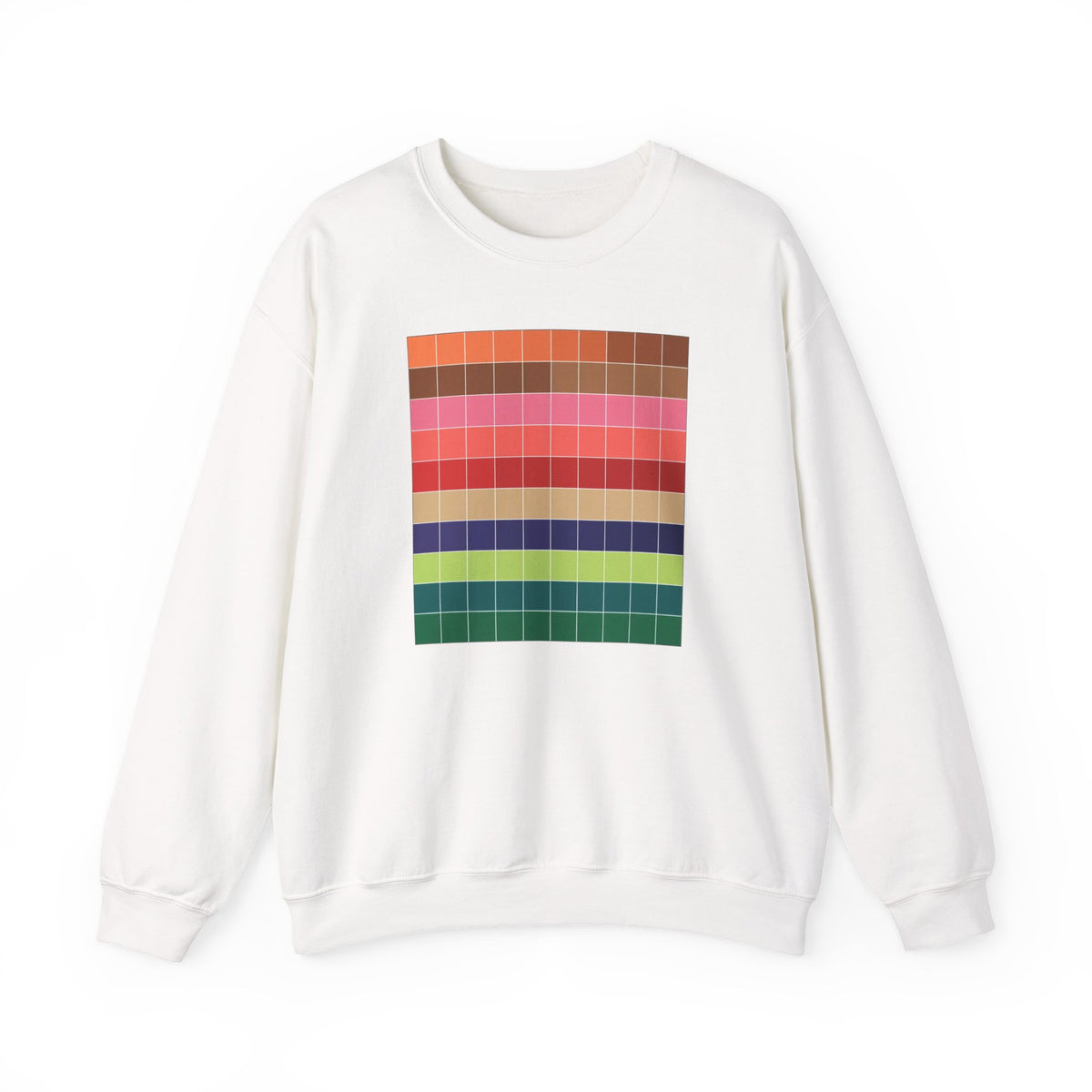 plate 275 crewneck - White