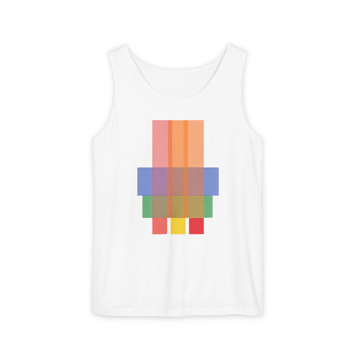 plate 351 tank - White