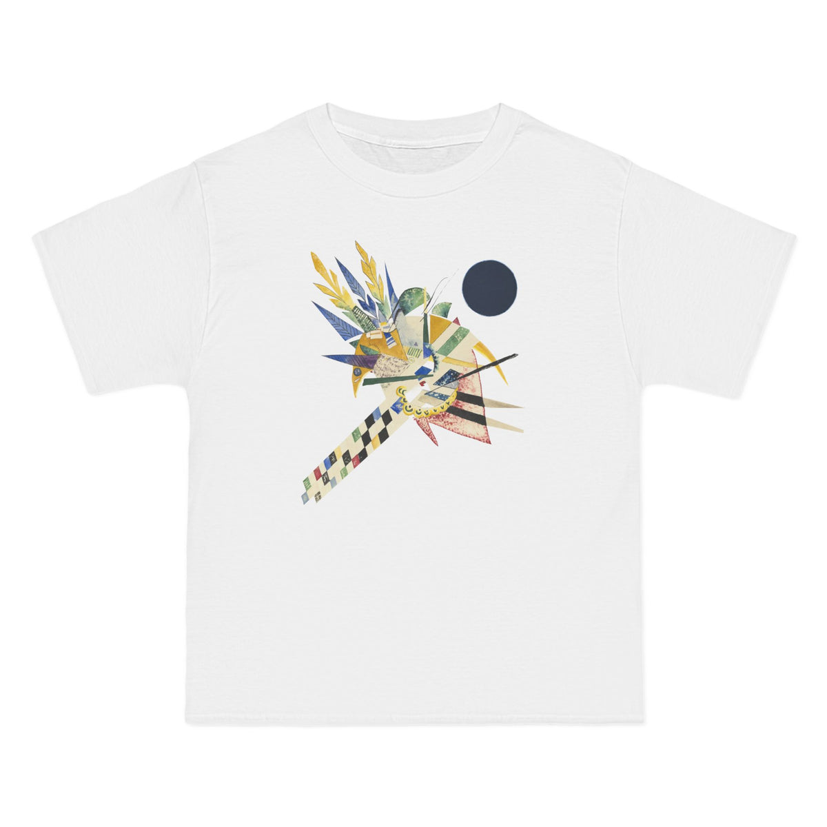 plate 072 beefy tee - White