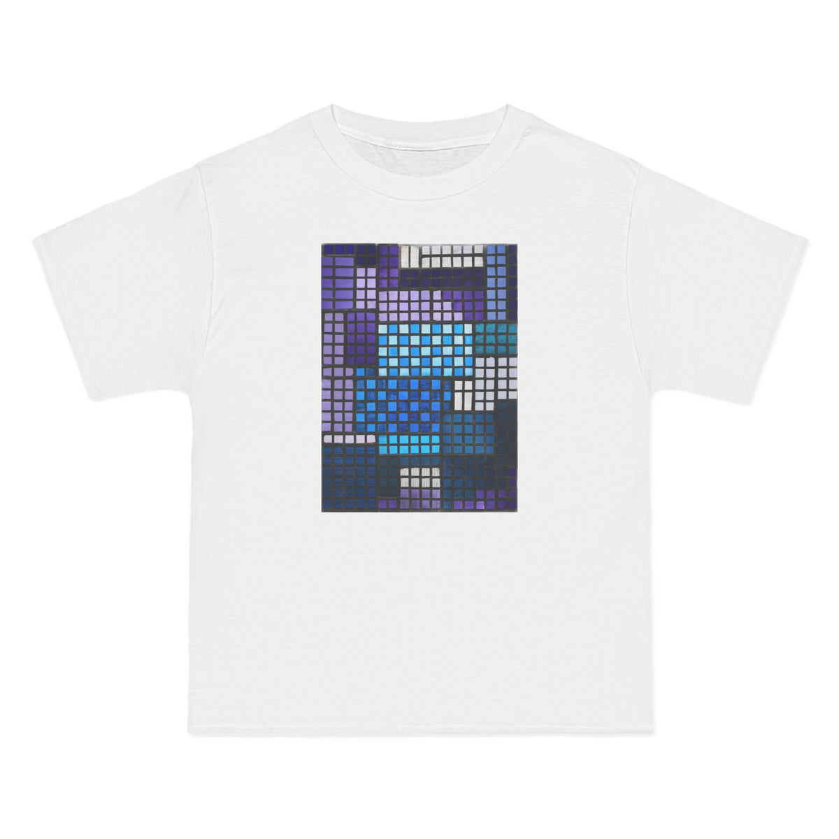 plate 002 beefy tee - White
