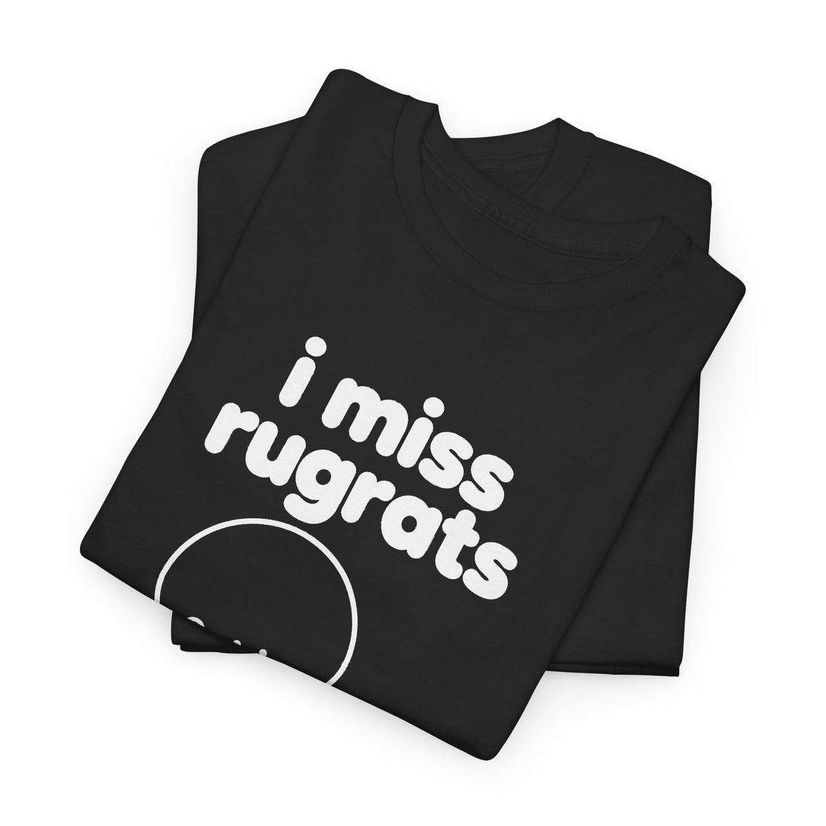 i miss rugrats tee - Black
